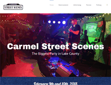 Tablet Screenshot of carmelstreetscenes.com